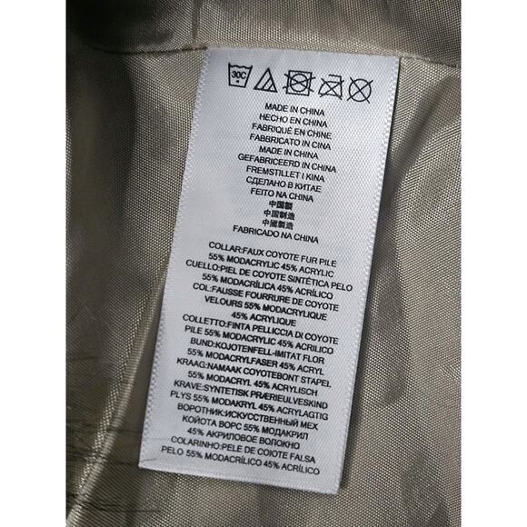 MICHAEL KORS Scarf Infinity Coyote Faux Fur - Picture 3 of 5